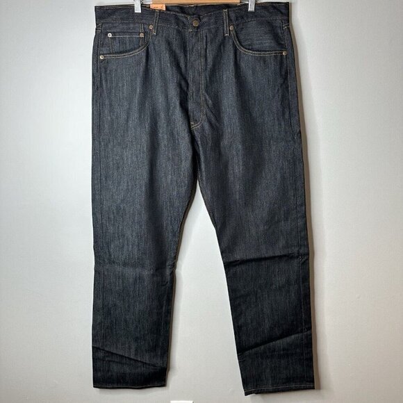 Vintage 90s 501 XX Levis Shrink To Fit Deadstock Raw Jeans 40x34 NWT Made in USA - Picture 9 of 14